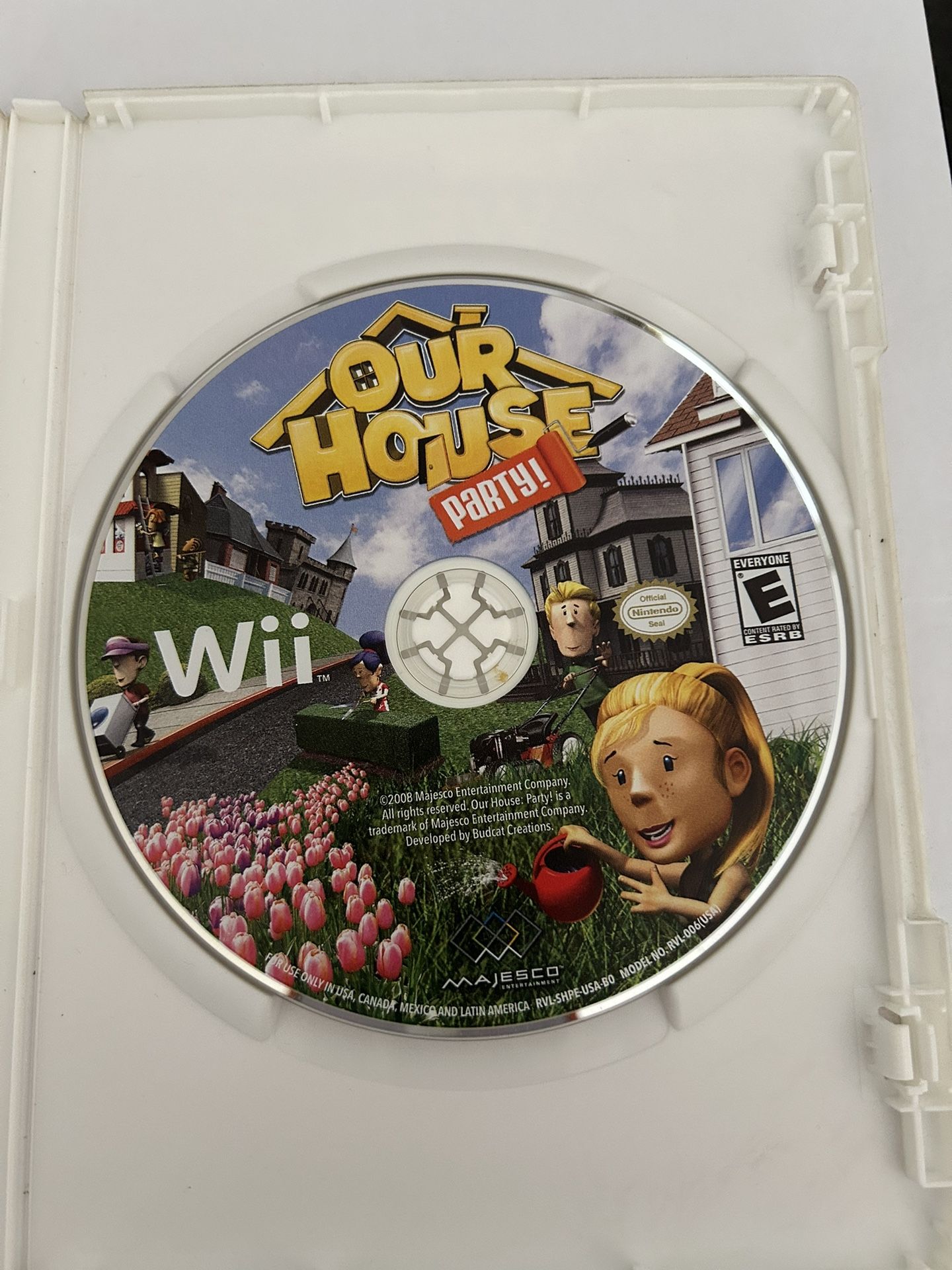 Nintendo Wii Our House Party 2009 Game Stop Cover