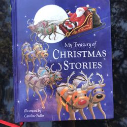 My treasury of Christmas stories hardcover book