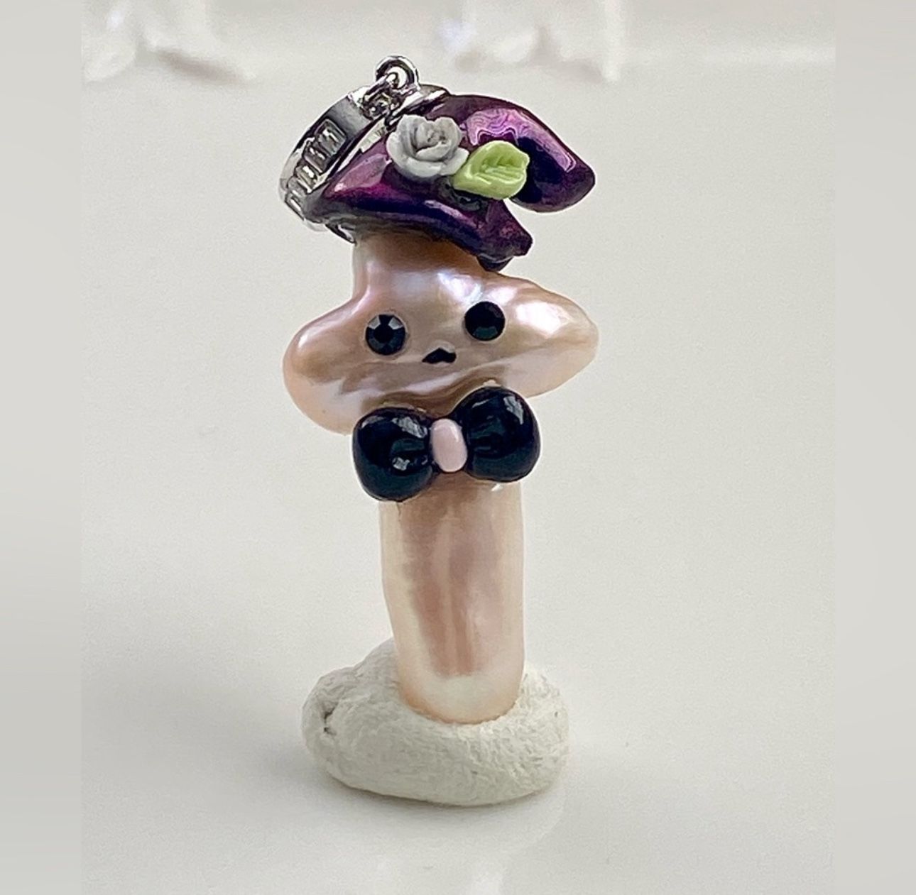 Halloween Collection Natural Freshwater Pearl Scarecrow Detachable Pendant