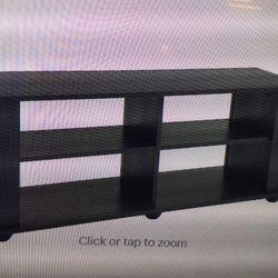 TV STAND FOR TVS YP TO 70 INCH..IN A OPEN BOX, NEEDS ASSEMBLING   …CORLIVING FS-3580 FILLMORE RAVENWOOD BLACK