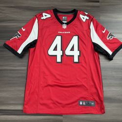 Nike Atlanta Falcons Vic Beasley JR #44 NFL On Field Home Jersey Men’s Large 