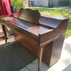 C H Baldwin Upright Piano Aerosonic 
