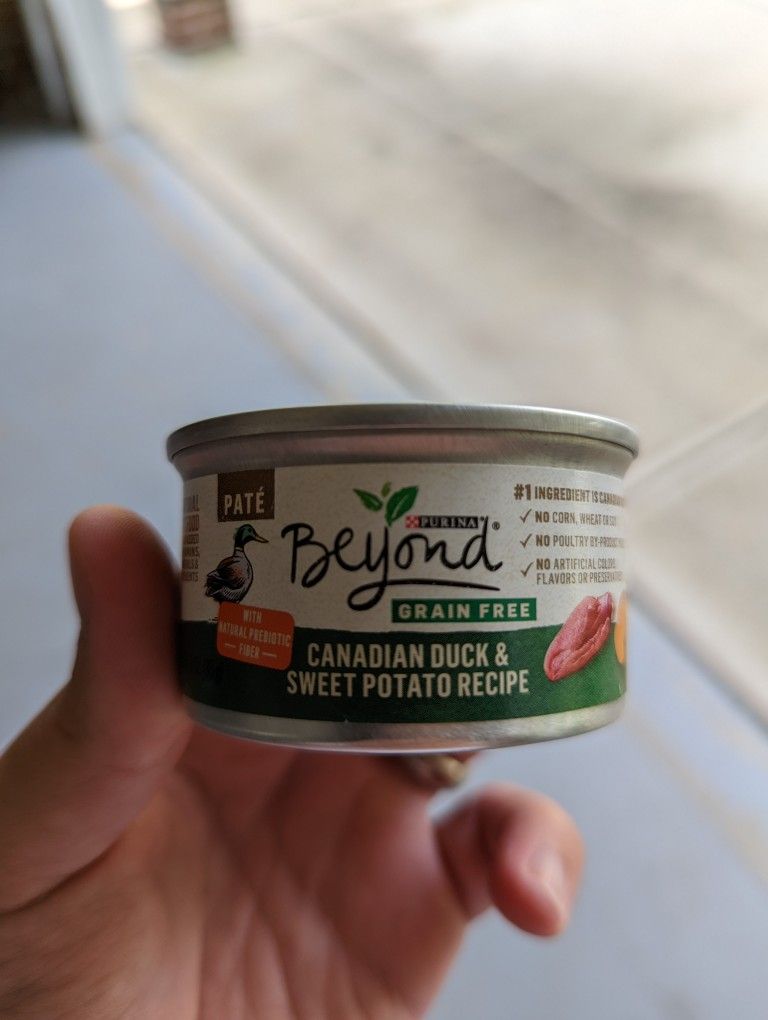 Purina Beyond Organic Wet Cat Food - Duck (48 Cans)