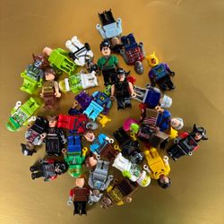 LEGO Mixed Lot Minifigure Assorted Characters Figures Parts Plastic