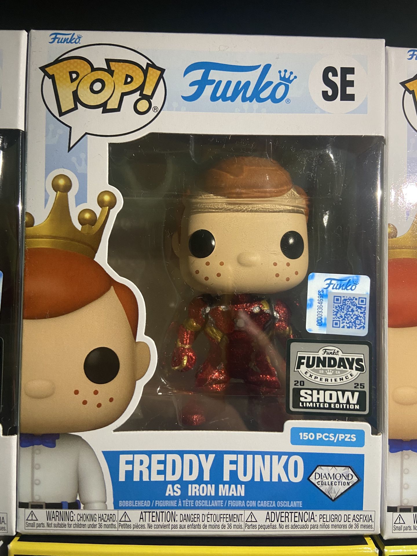 Freddy Funko as Iron Man( Funko Funday 2025 Limited Edition 150PCS)