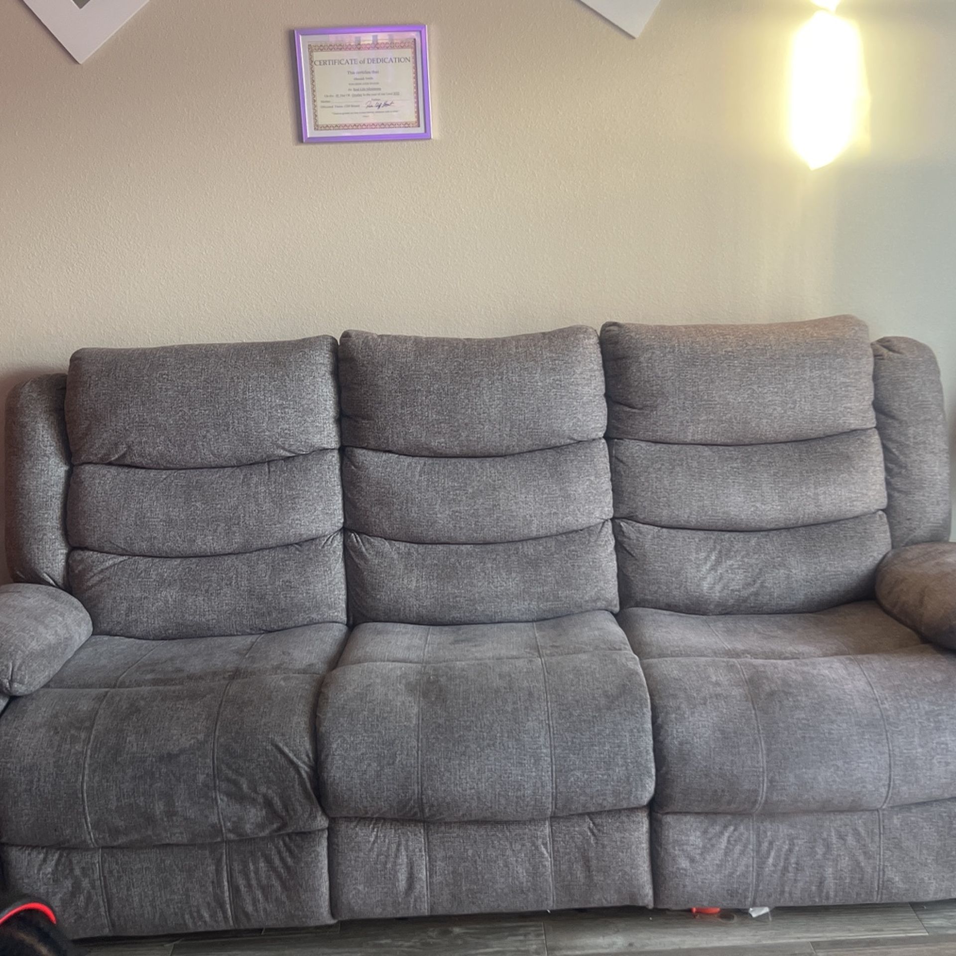 Recliner Couch Set