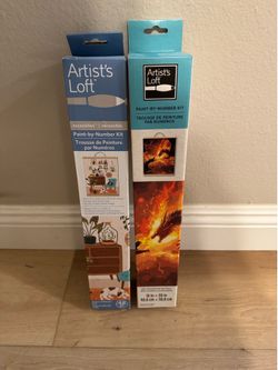 2 New Artist's Loft Paint-by-Number Kits - $20 OBO