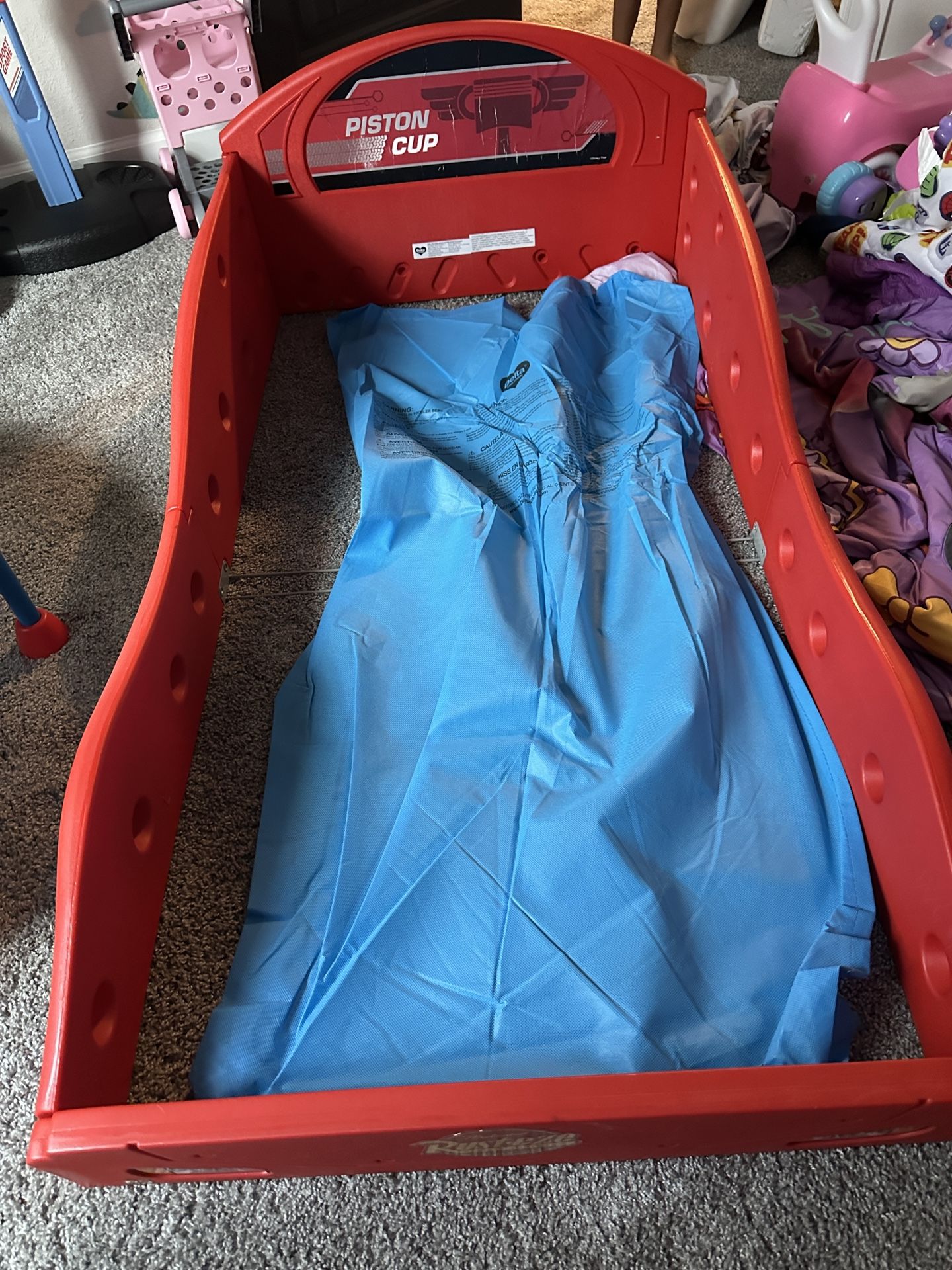 Lightening McQueen Toddler Bed