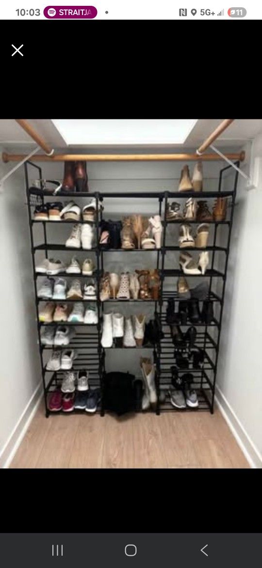 55 Pair Shoe Rack