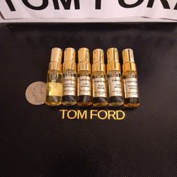 6 Top TOM FORD Perfume Assortment BITTER PEACH