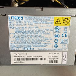 Lenovo 280w Desktop Power Supply