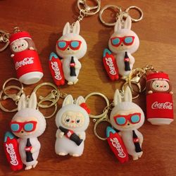 Pop Mart THE MONSTERS Labubu - Coca-Cola Series Figures Keychains $15 Each 