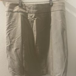 George Tan Khaki Skirt, Size 10