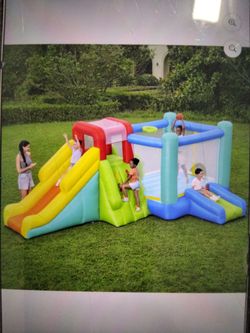 Best way jump'n climb kids inflatable Mega Boucer
