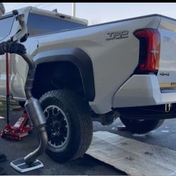 OEM exhaust on 2024 Tacoma 