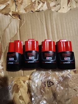 Milwaukee M12 Batteries