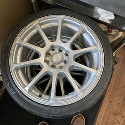 17” Rims And Tires