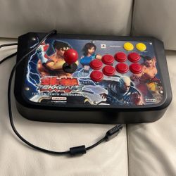 HORI Tekken 5 10th Anniversary Fight Arcade Stick For pS2 Game