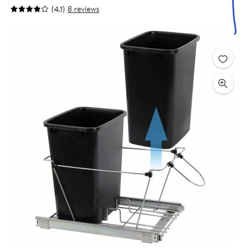 Durable Pull Out Trash Can 