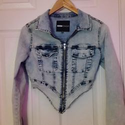 Fashion Nova Medium Jean Jacket 