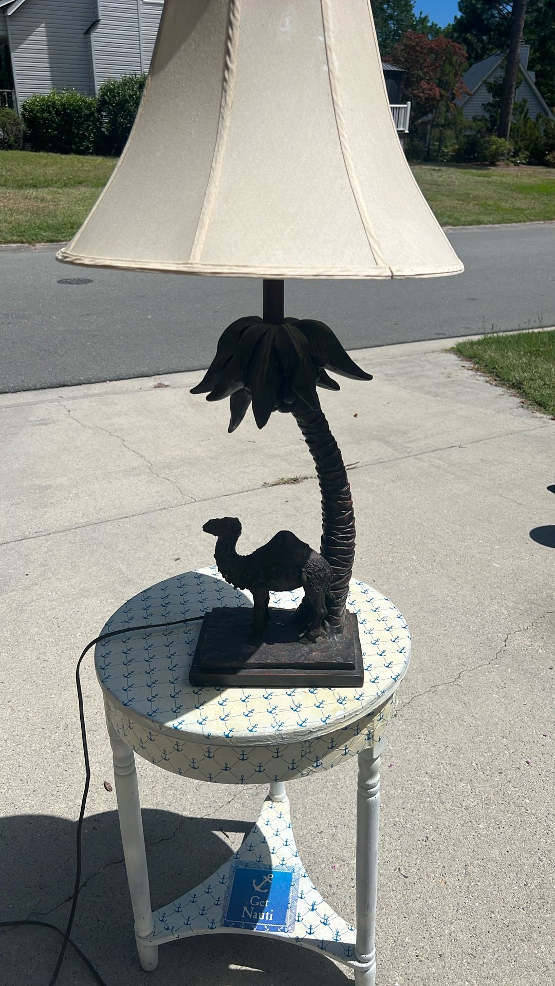 Heavyweight Camel Lamps Set Of Two