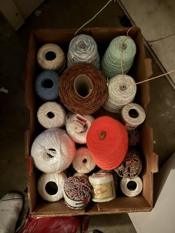 Lot Of / Open / New Thin Cotton Yarn  Thin