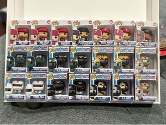 21 MLB/NFL Mini Funko Pop Lot