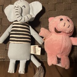 Elephant and piggie Plush