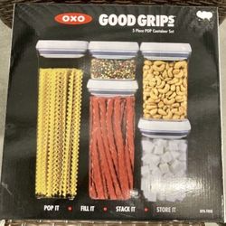 OXO Good Grips 5 Piece POP Container Set - MIB