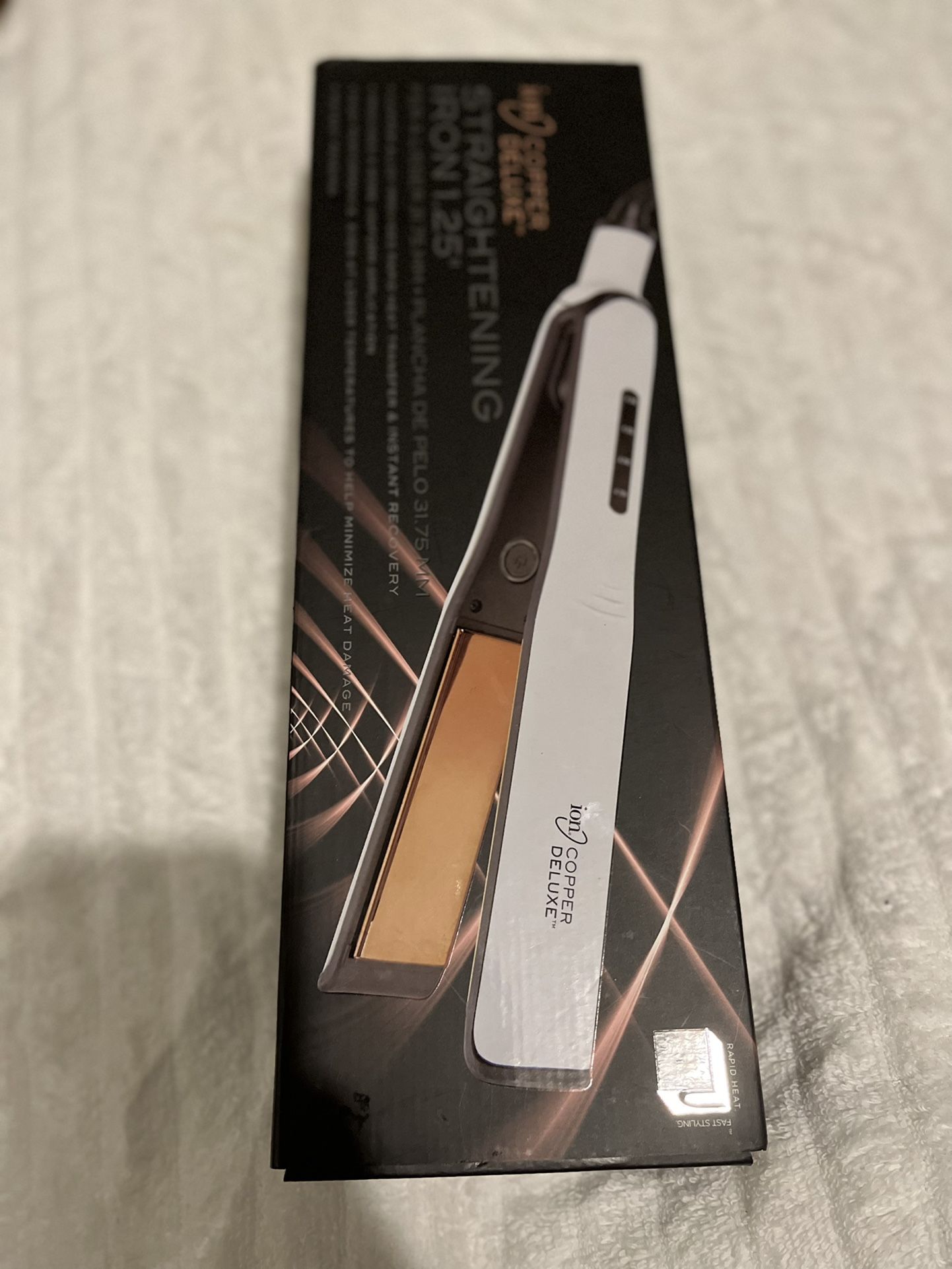 Flat Iron (ion Copper Deluxe) Brand 
