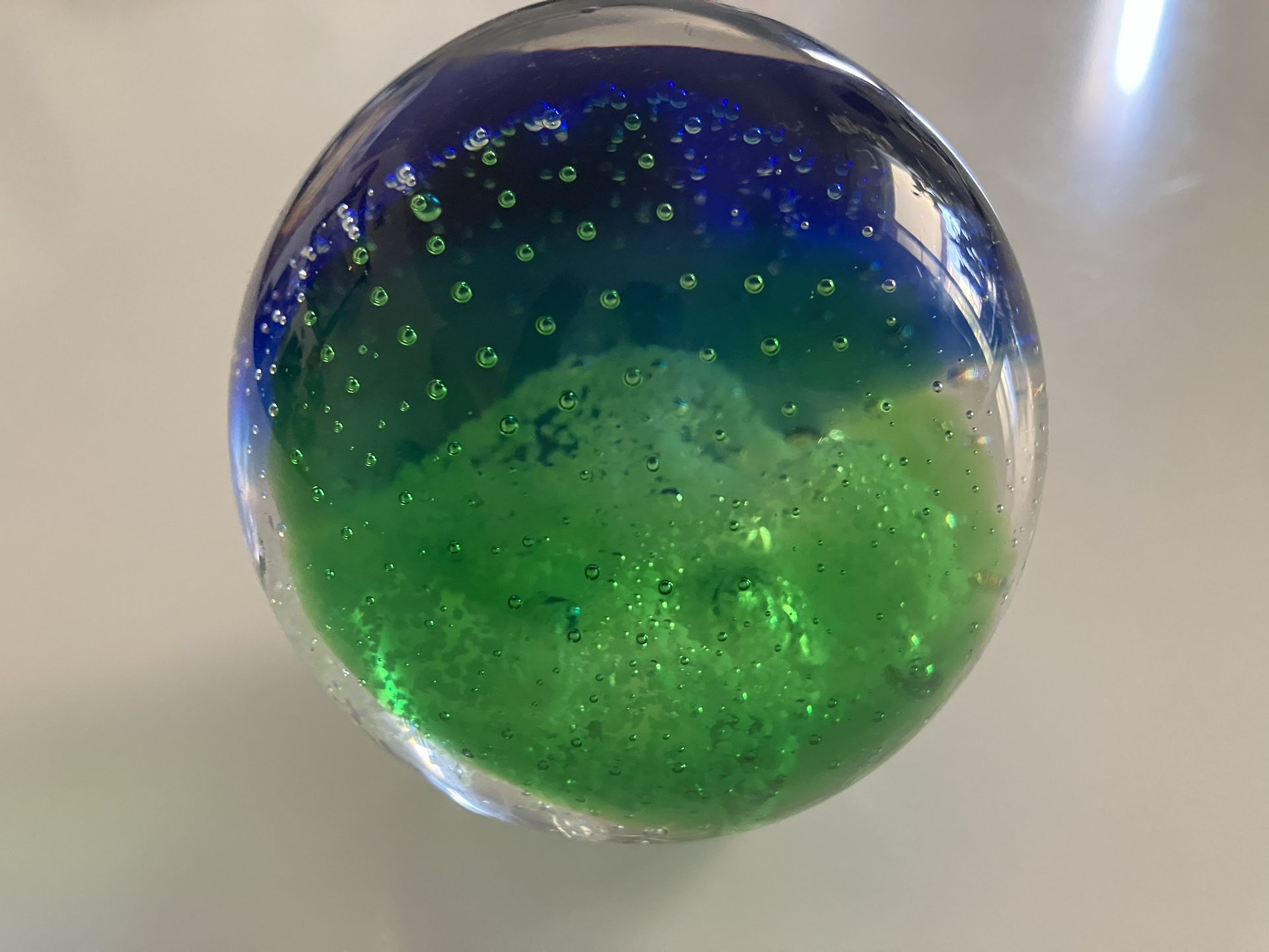 Vintage Glass Weight 