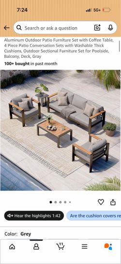 Outdoor furniture
