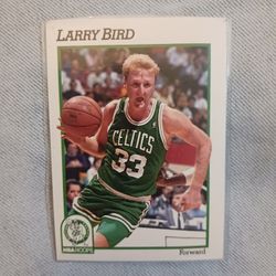 1991 NBA HOOPS Larry Bird Basketball Card 
