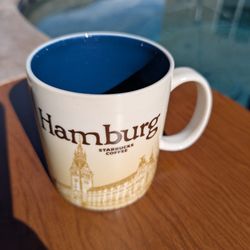 Starbucks Coffee Tea Mug Hamburg Germany Collector Series