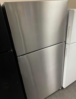 Stainless Steel Top Mount Fridge - Energy Efficient