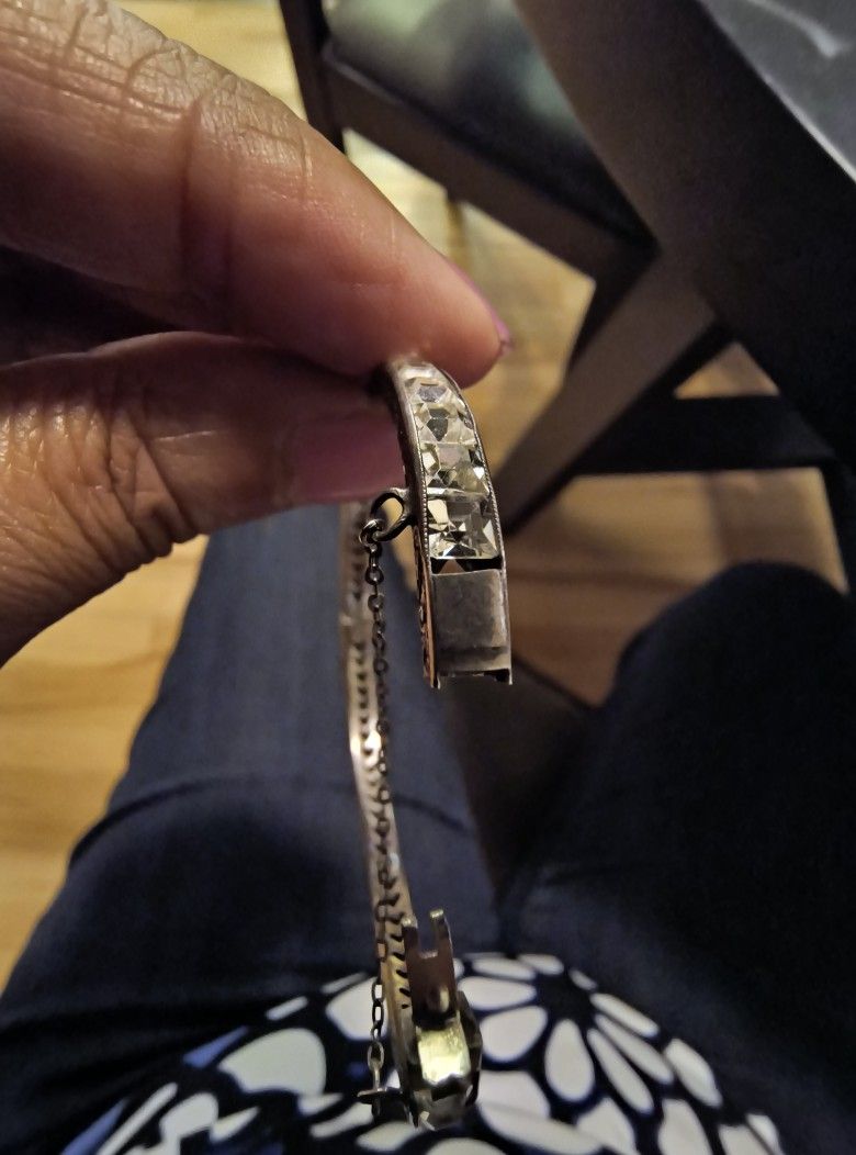 1920 Silver Victorian Bracelet And Other Jewelry Sold Separately