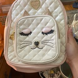 Betsey Johnson Cat Backpack 