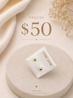 ✨ 10K Gold Stud Earrings for Girls ✨