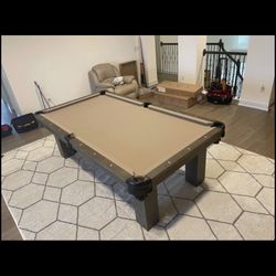 Modern Grey Pool Table 