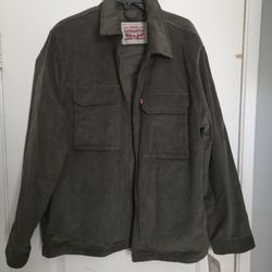 Men's XL Levi's Green Corduroy Jacket
