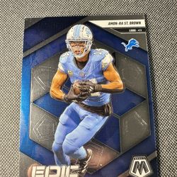 Amon-Ra St. Brown Epic Performers Card – Lions – 2025 Mosaic #5