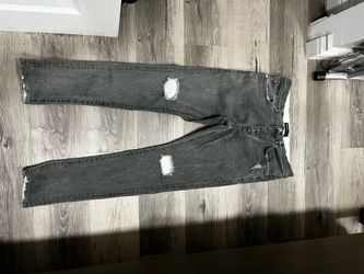 Purple jeans