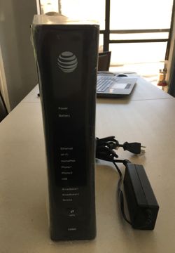 Att U-verse modem & router