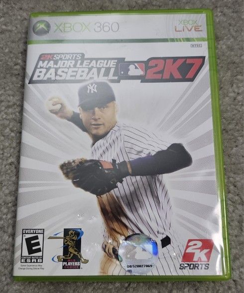 Major League Baseball 2k7 Xbox 360 Game CIB