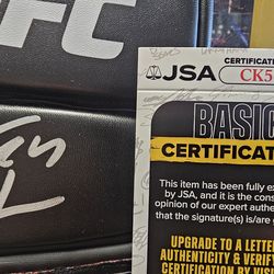 Ken Shamrock SIGNED (JSA COA) UFC Glove autographed MMA