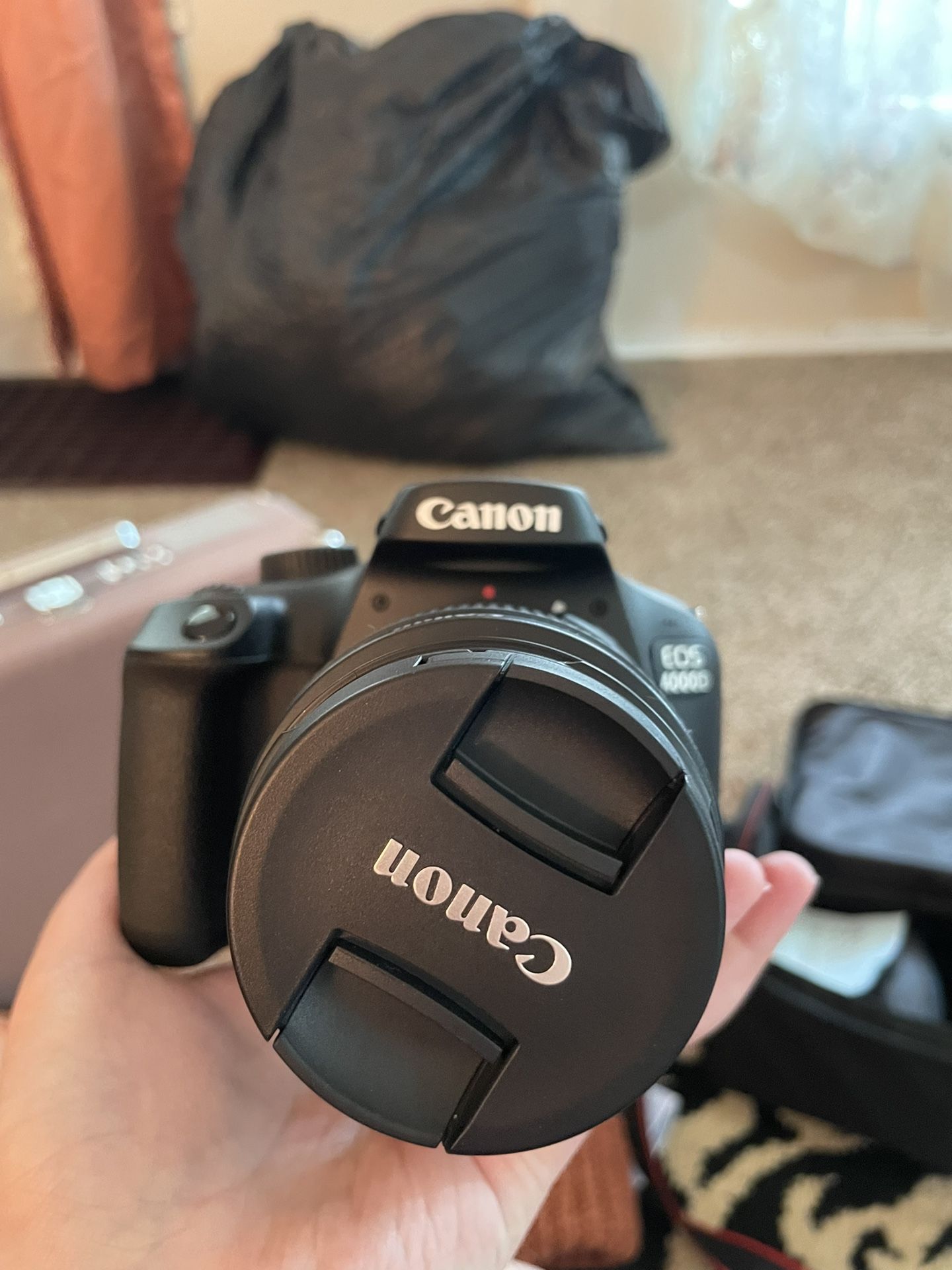 Refurbished Canon Camera 4000D (Items Included)