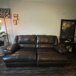 Leather Recliner 
