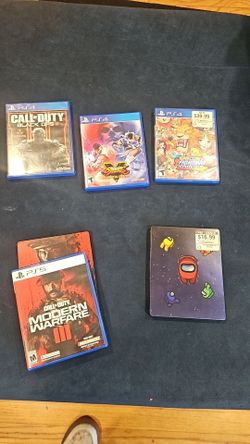 Ps4 and ps5 games