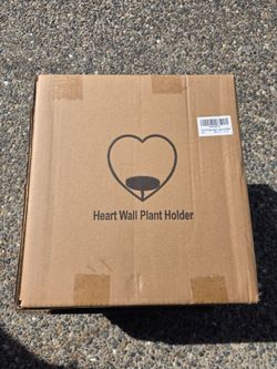 Heart Shaped Wall Planters