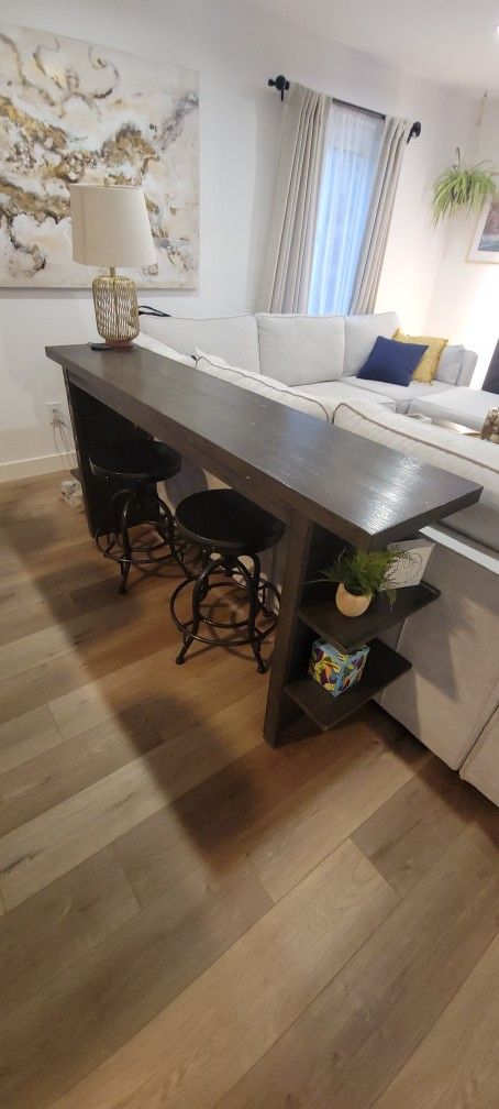 High bar table with two stools 74